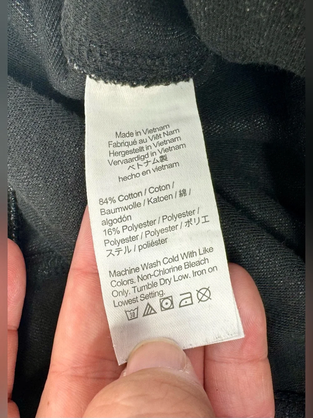 J Crew Mens Jogger Sweatpants Gray Slim Fit Zip Pocket Pants Small